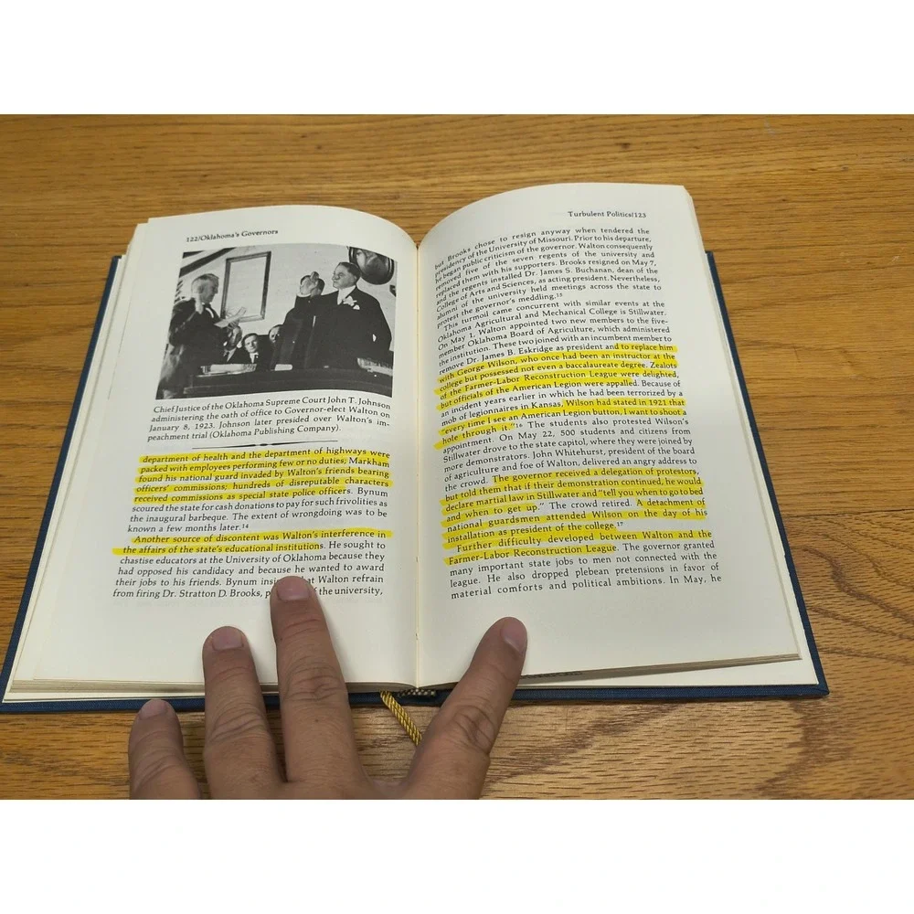 OKLAHOMA'S GOVERNORS, 1907-1929: TURBULENT POLITICS‎